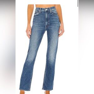 MOTHER Denim High Waisted Rider Skimp in Cowboys Don’t Cry Wash Women’s Size 26